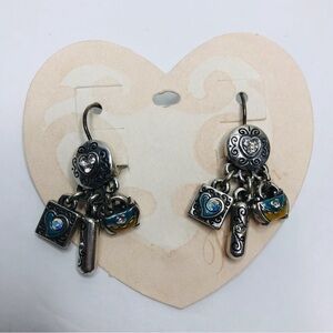 BRIGHTON Silver Charm Earrings